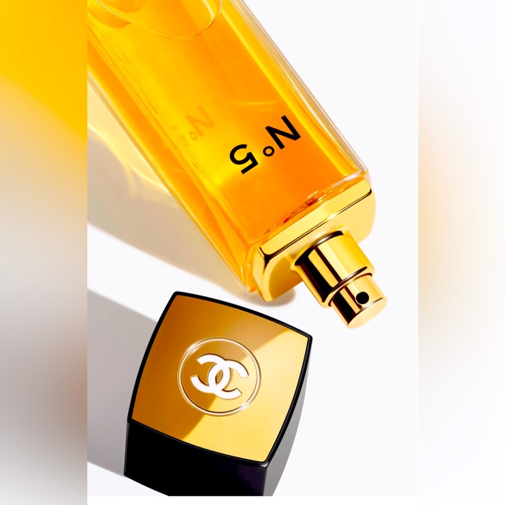 Chanel No 5 fragrance.
